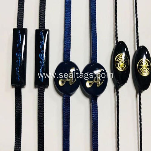 Polyester cord bullet shape Hang tags